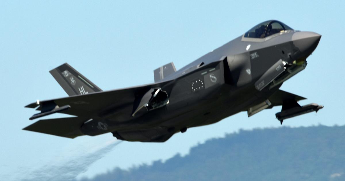 Four F-35As from the U.S. Air Force’s 388th Fighter Wing deployed to Payerne in Switzerland for the two-week evaluation in June 2019. When an F-35 order is placed, Switzerland will become the 15th nation to join the program. (Photo: US Air Force)
