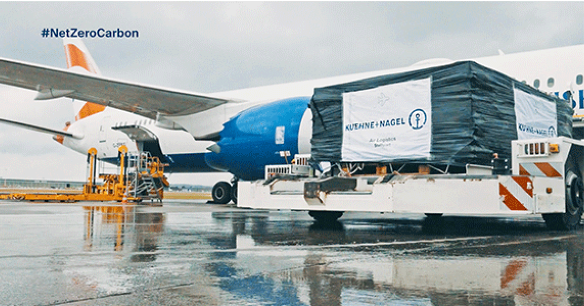 A British Airways Boeing 787-9 flies cargo across the Atlantic powered by sustainable aviation fuel made from recycled cooking oil. (Image: IAG Cargo)