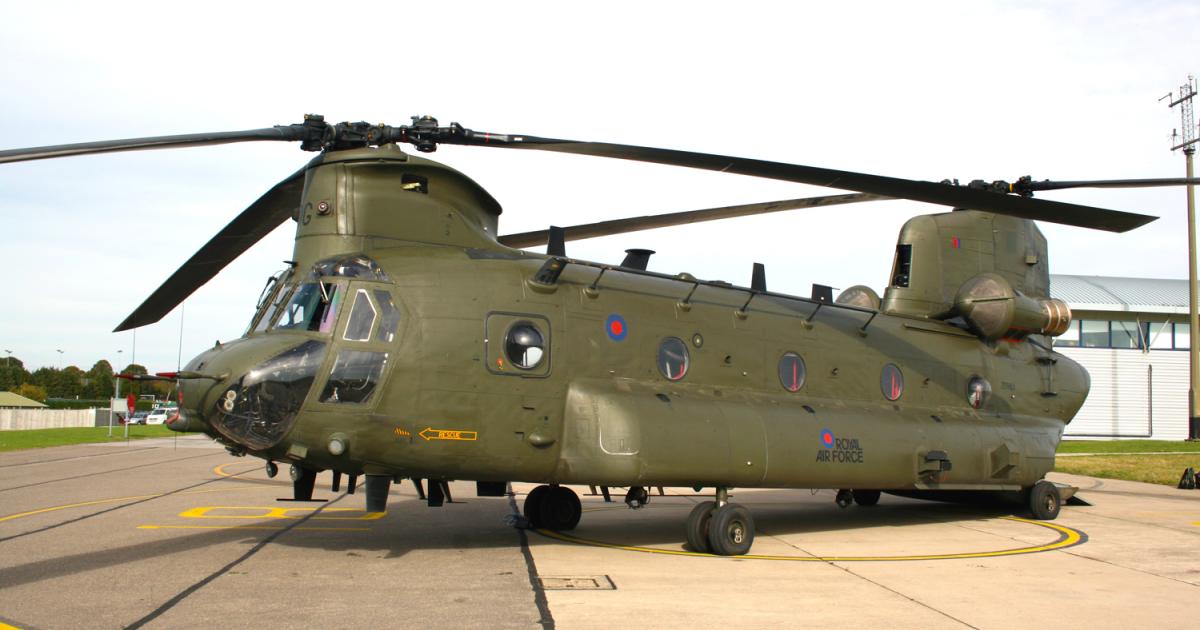 One of the most important upgrades for the RAF’s long-serving Chinook fleet was conducted under Project Julius from the late 2000s, which installed a Thales TopDeck avionics suite and “glass” cockpit. (Photo: David Donald)