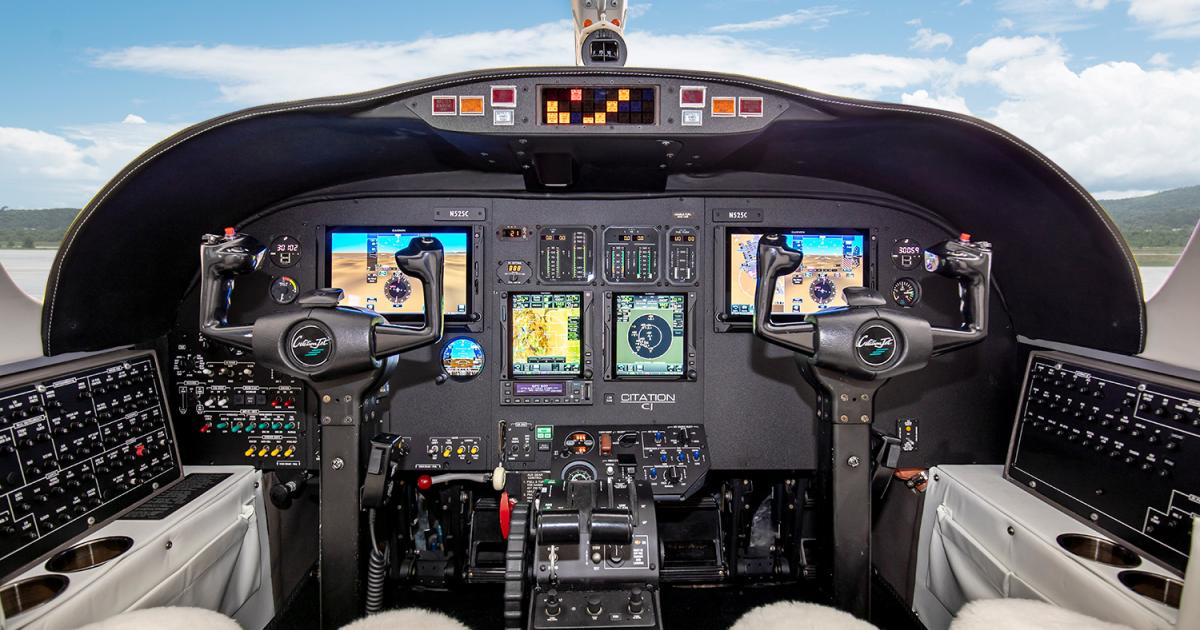 JetTech's new supplemental type certificate provides Garmin cockpit avionics upgrade solutions for Cessna CitationJets through S/N 0359.