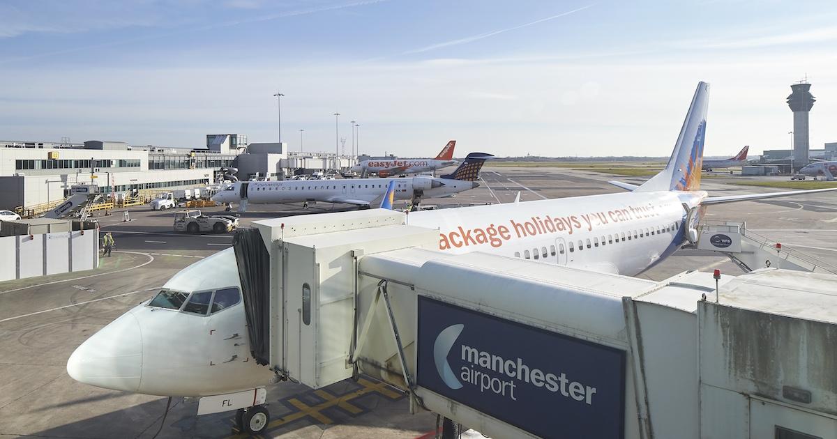 Manchester Airport Group and Ryanair are suing the UK government, alleging that its Covid travel restrictions are unjustifiably disrupting the air travel business. (Photo: Manchester Airport Group) 