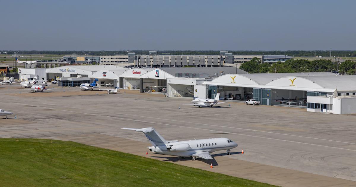 Yingling Aviation's expansion will bring its total hangars to 12 at Wichita Eisenhower National Airport. (Photo: Visual Media Group)