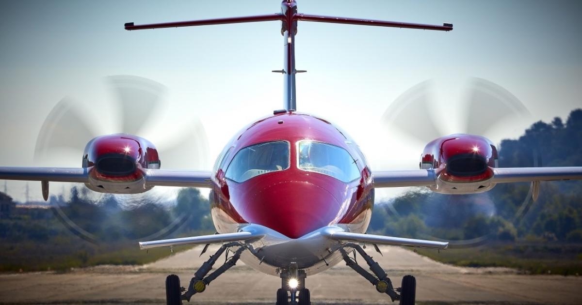 Piaggio hopes to wrap up negotiations with a would-be buyer of the company's assets in about a month. (Photo: Piaggio Aerospace/Paul Cordwell)