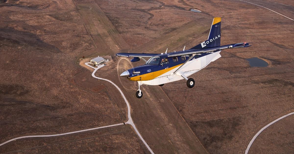 Daher, which recently introduced the Kodiak Series III and displayed it at AirVenture this year, sees a wider role and market appeal for the utility turboprop single. (Photo: Daher)