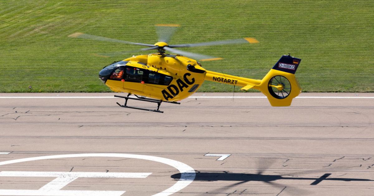 Aero-medevac services provider ADAC has received the two of its new five-bladed H145 light twin helicopters. The Germany-based operator plans to upgrade its 14 current four-bladed H145s to that standard.