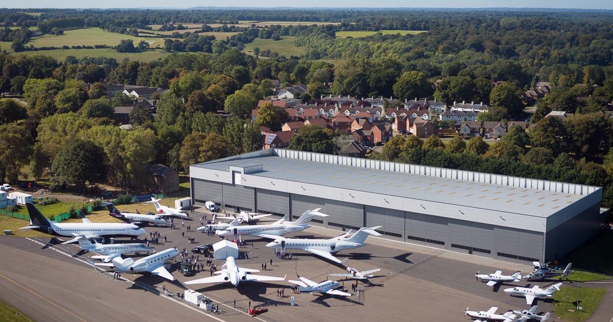 More than a dozen business aircraft are slated to be on static display at the Air Charter Expo scheduled for September 14 at London Biggin Hill. (Photo: Air Charter Association)