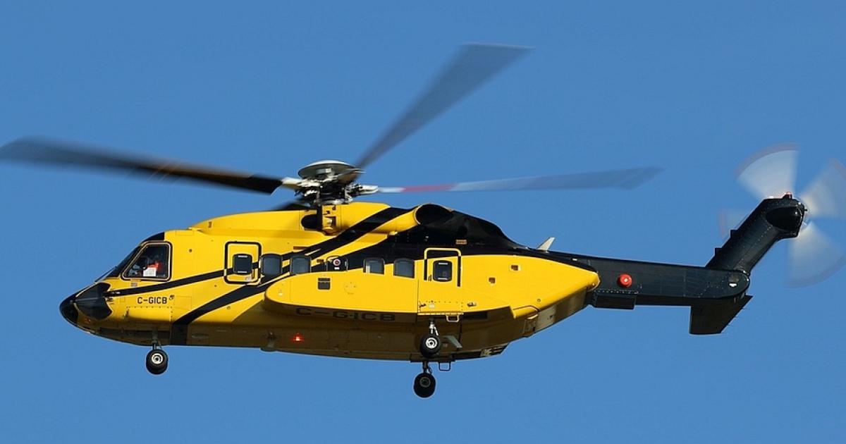 Canadian Helicopters is being sued for PTSD resulting from a July 2019 incident when its Sikorsky S-92A entered a vortex ring state spin following missed approaches to an oil rig.