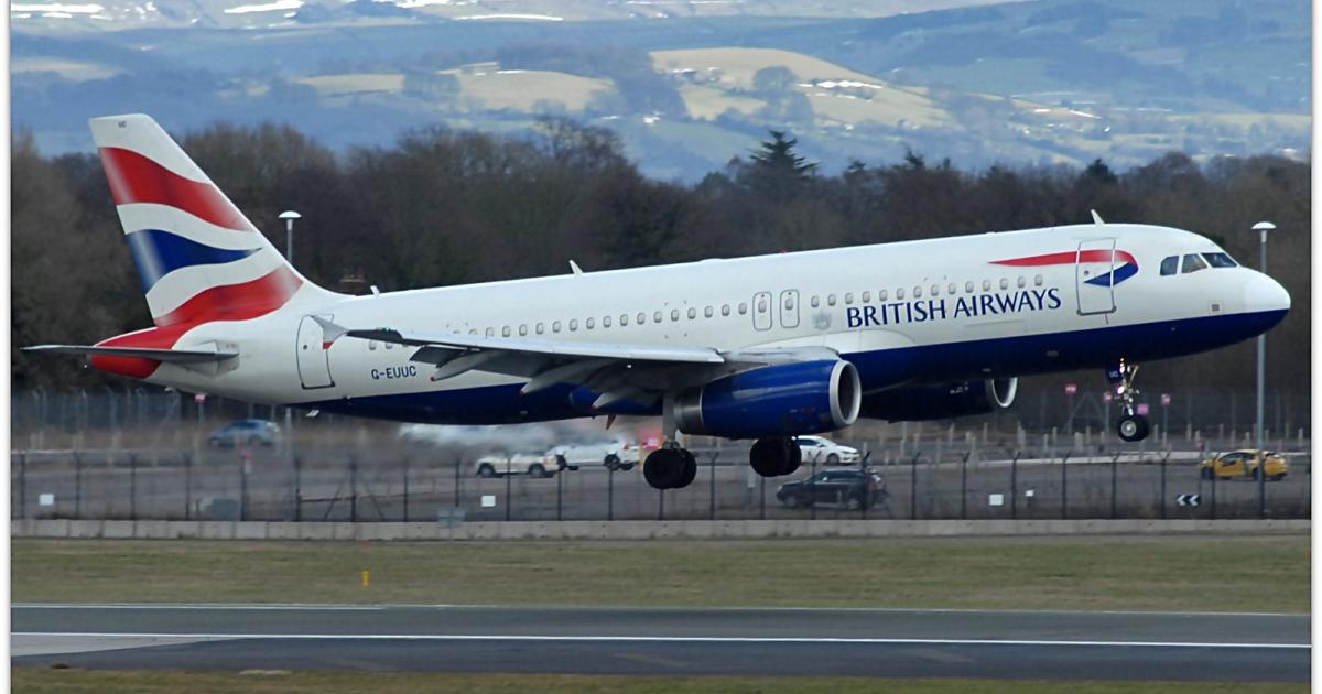 A British Airways Airbus A320 takes off from Manchester in 2018. (Photo: Flickr: <a href="http://creativecommons.org/licenses/by-sa/2.0/" target="_blank">Creative Commons (BY-SA)</a> by <a href="http://flickr.com/people/riikkeary" target="_blank">Riik@mctr</a>)