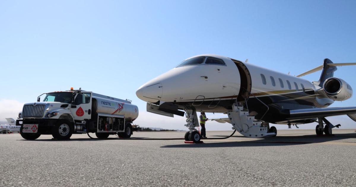 Del Monte Aviation at California's Monterey Regional Airport is the latest to offer sustainable aviation fuel (SAF). It has partnered with  4AIR, which will facilitate user documentation for aircraft uplifting SAF at the airport, beginning with FlexJet.