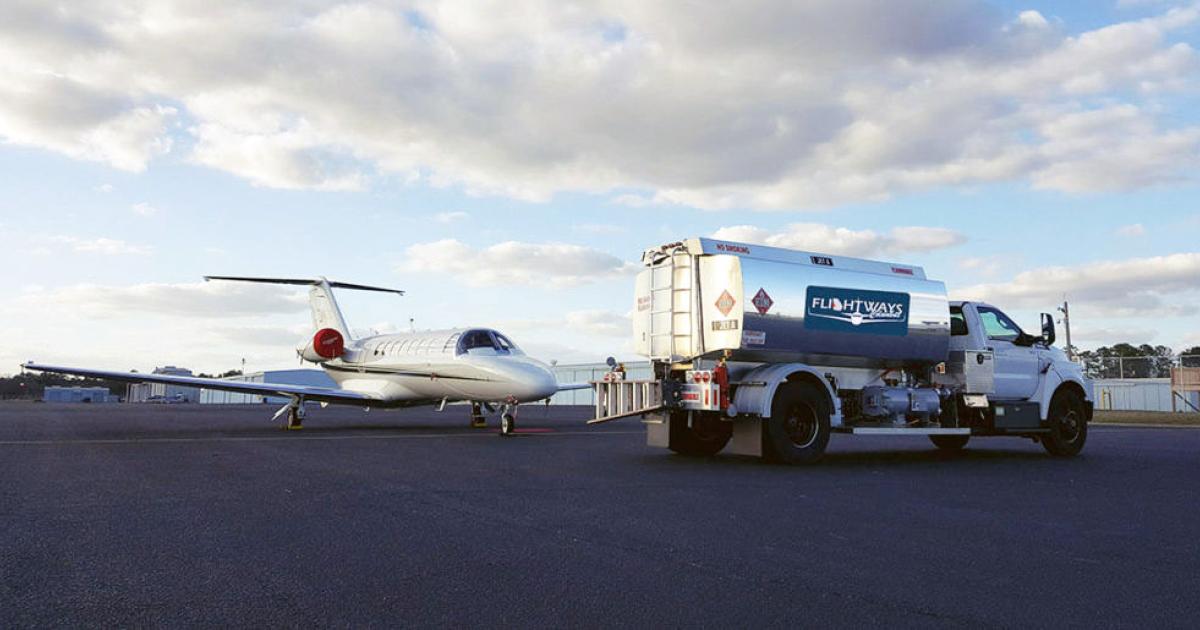 Flightways Columbus, the sole aviation service provider at Columbus Airport on the Georgia/Alabama border, is now the newest member of the Avfuel branded dealer network. (Photo: Flightways Columbus)