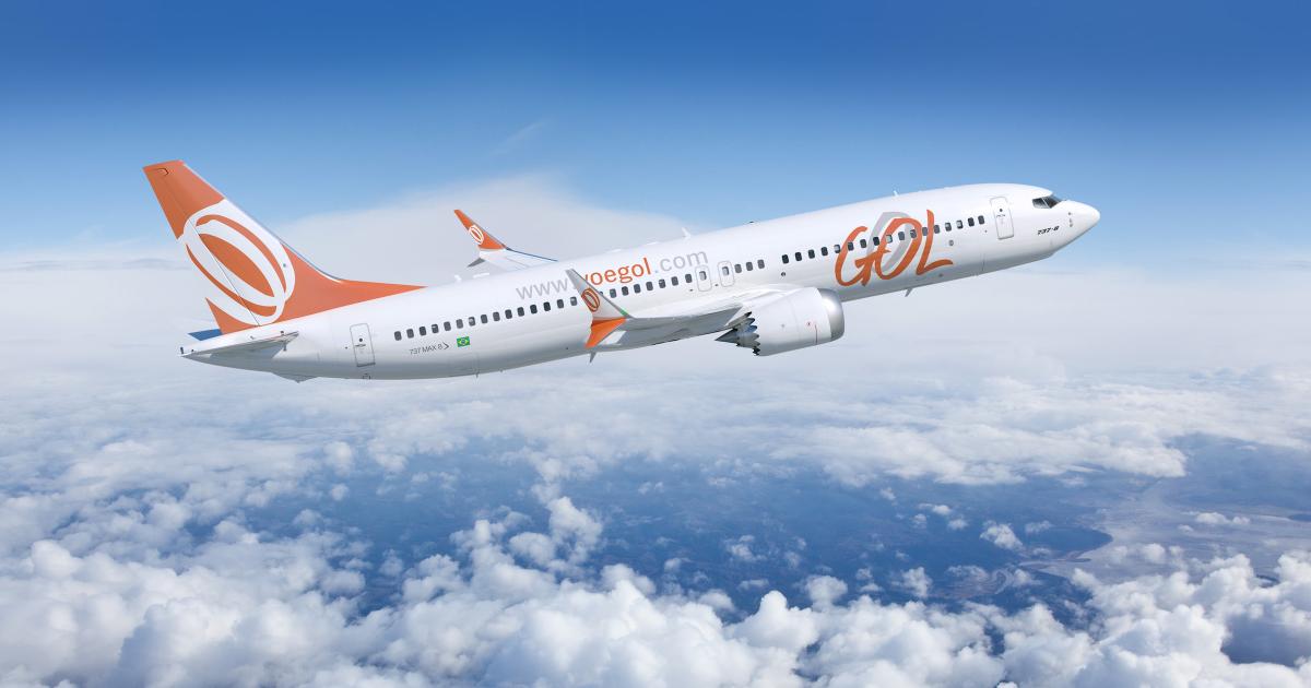 Brazilian airline Gol is adding 28 more Boeing 737 Max narrowbodies to its fleet. (Image: Boeing)