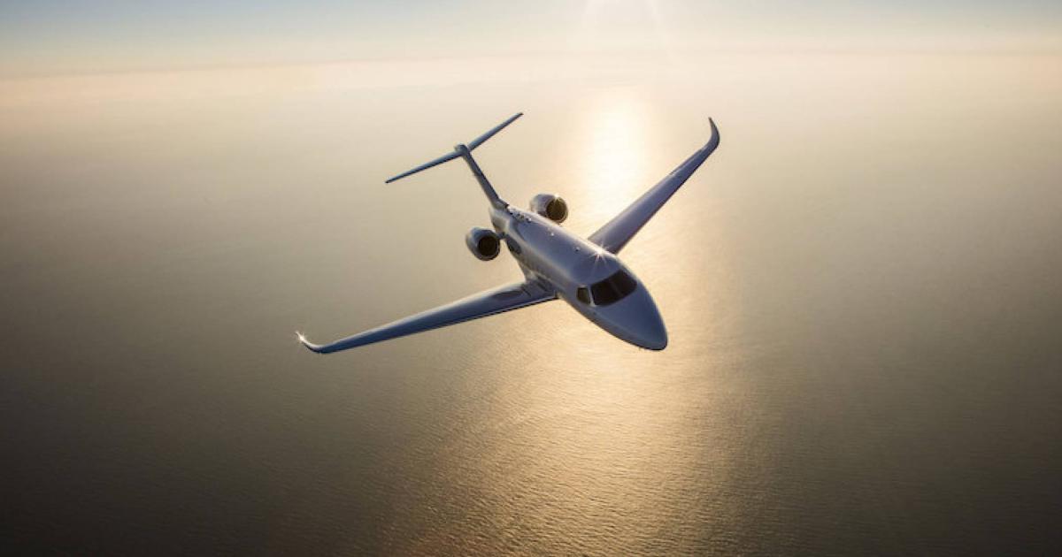 Smaller preowned inventories, longer lead times, and inflation are all positioning the business jet market for increased prices. (Photo: Textron Aviation)