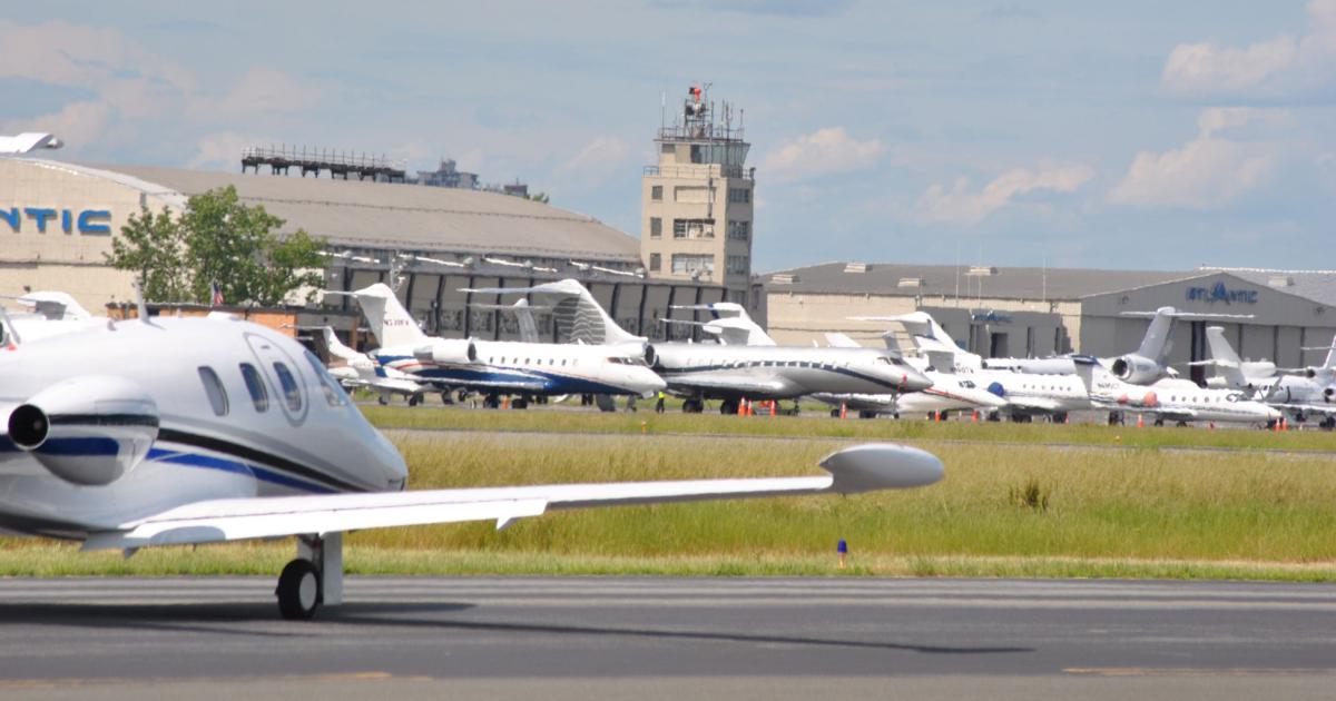 New York City-area private aviation hub Teterboro Airport will be closed for 24 hours this weekend due to a runway repair.