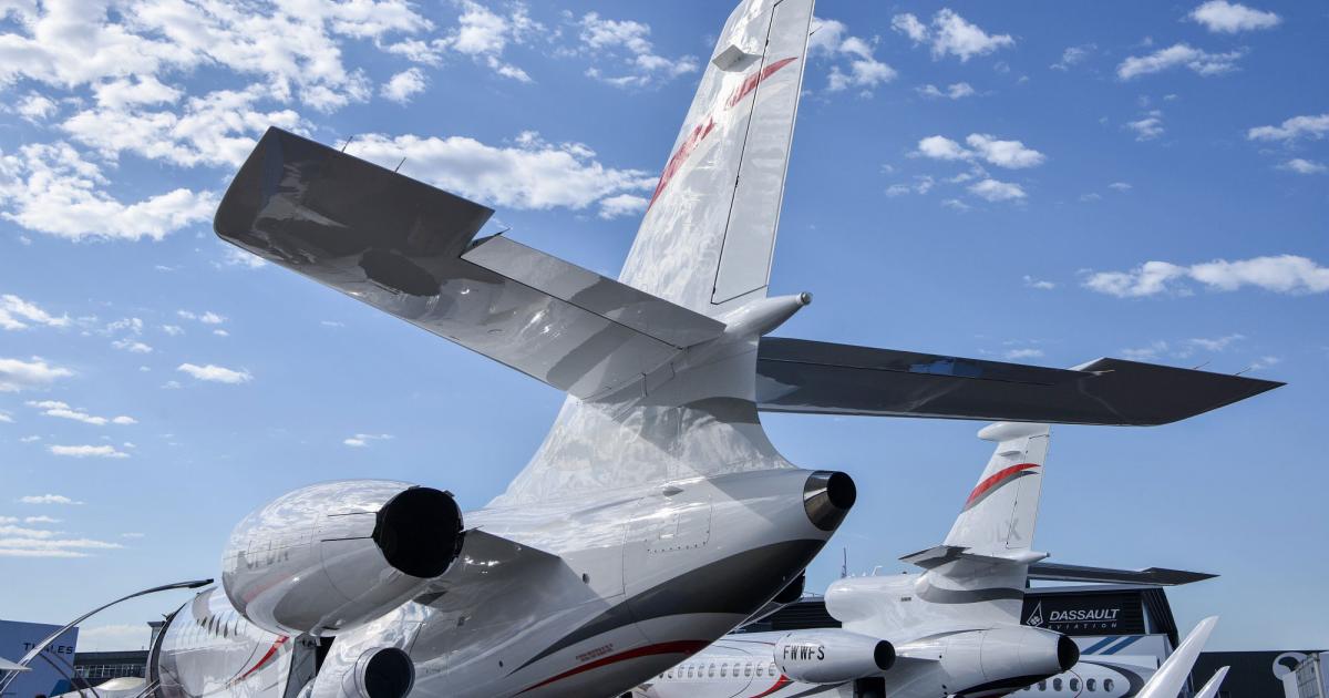 The new Falcon Jet Owners and Operators Association aims to connect those flying Dassault business jets to share their love of the airplanes and how to keep them in service longer. (Photo; Dassault Aviation/V. Almansa)