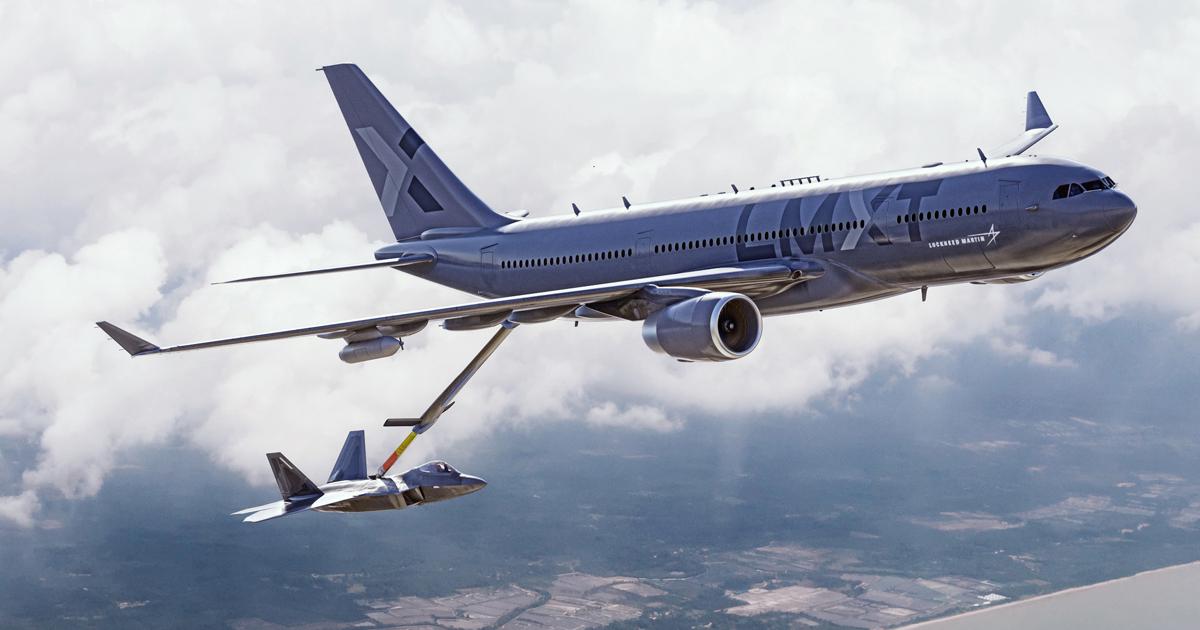 The Lockheed Martin-led LMXT represents another opportunity to sell the Airbus A330 MRTT to the U.S. Air Force following the ousting of the initially successful, Northrop Grumman-led KC-45A from the KC-X order that resulted in the procurement of the Boeing KC-46A. (Image: Lockheed Martin)