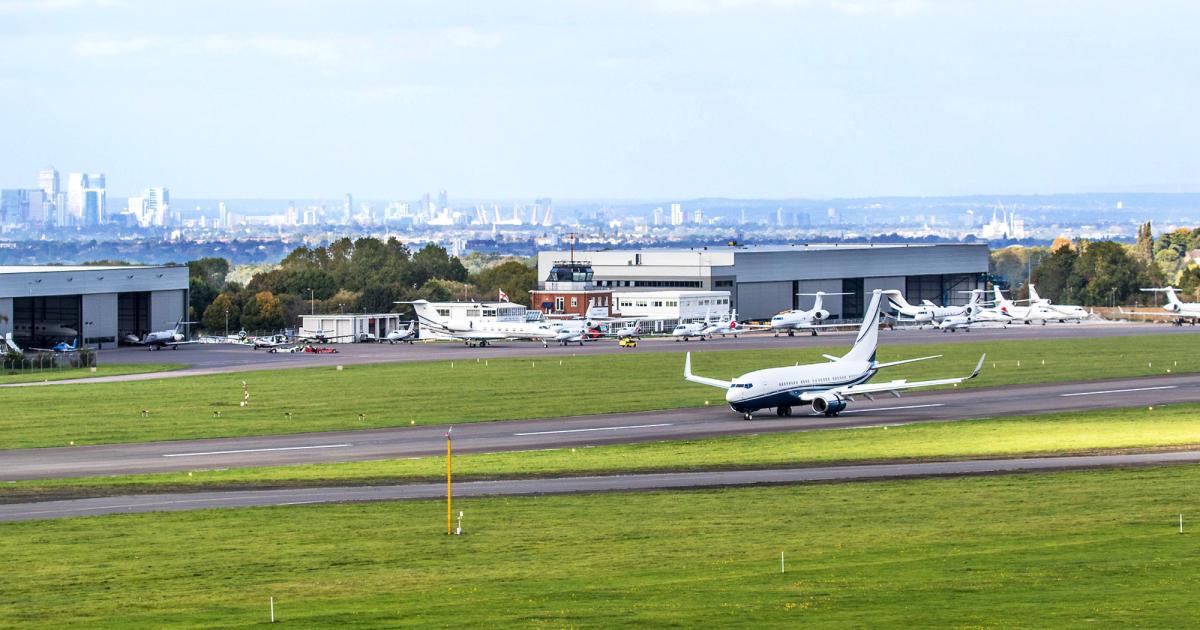 Traffic at Biggin Hill is already above 2019 levels, thanks in part to the airport’s “Return to the Skies” initiative. 