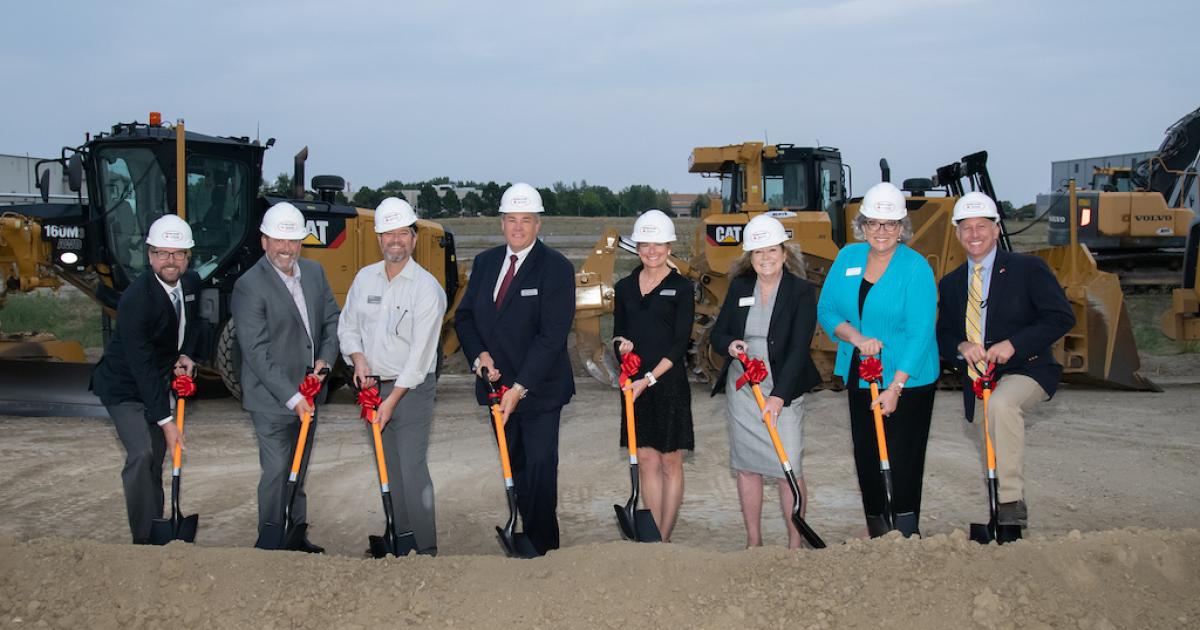 Sheltair recently had a double celebration of breaking ground on a new hangar and commemorating the one-year anniversary of its terminal at Rocky Mountain Airport. (Photo: Sheltair)