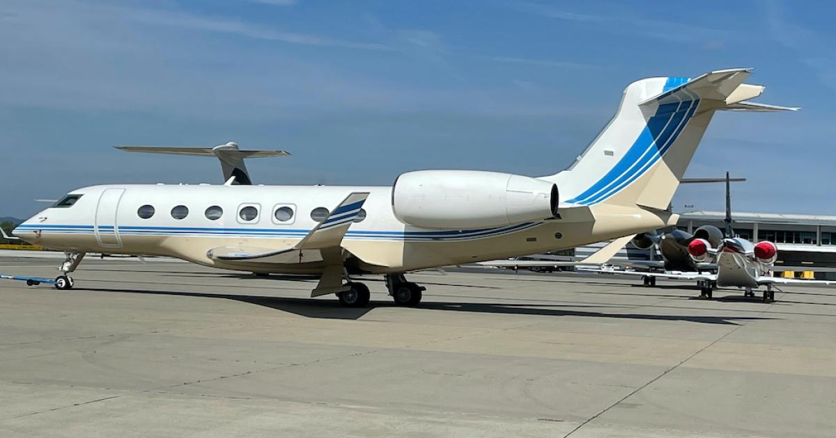 EASA has approved Jet Aviation in Vienna to perform line maintenance on Gulfstream G500 and G600 aircraft. (Photo: Jet Aviation)