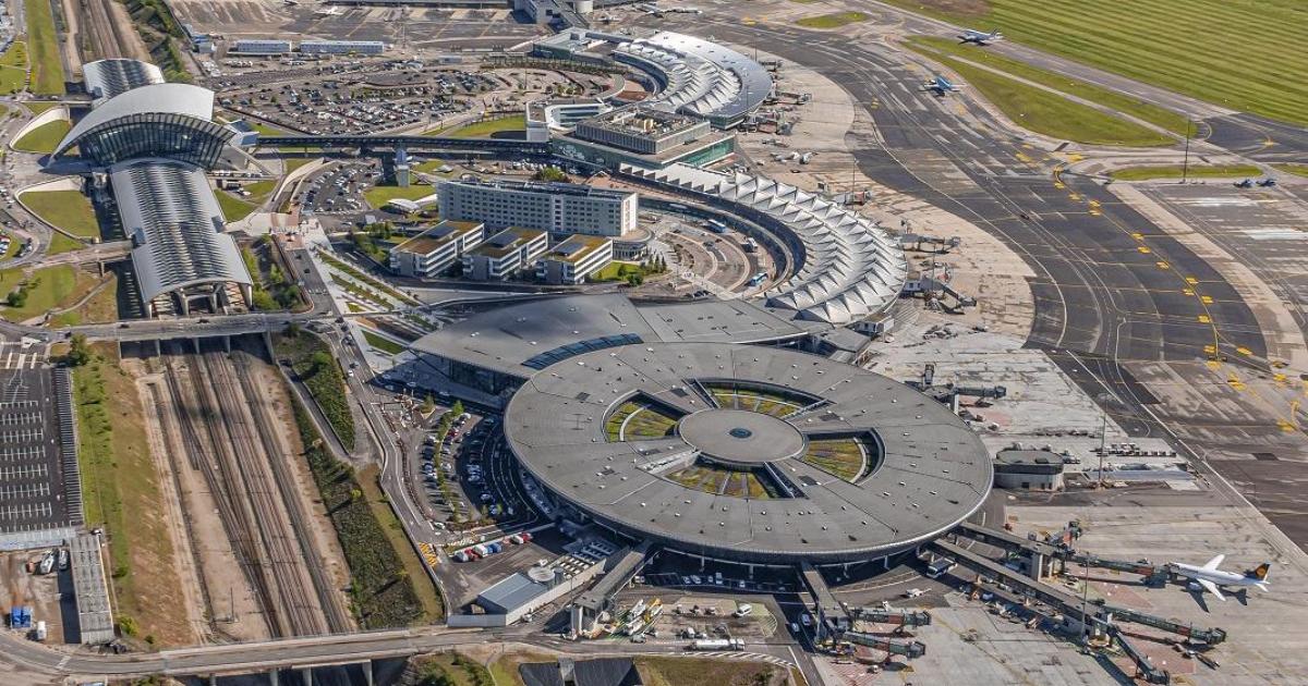 Lyon's Saint-Exupery Airport is the location for a pilot project to supply hydrogen fuel for aviation use. (Image: Vinci Airports)