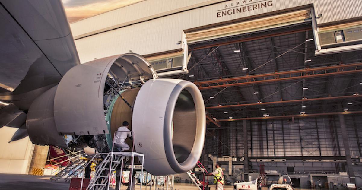 Etihad Engineering's MRO capabilities include engine repair and maintenance on all types of Boeing and Airbus airliners. 