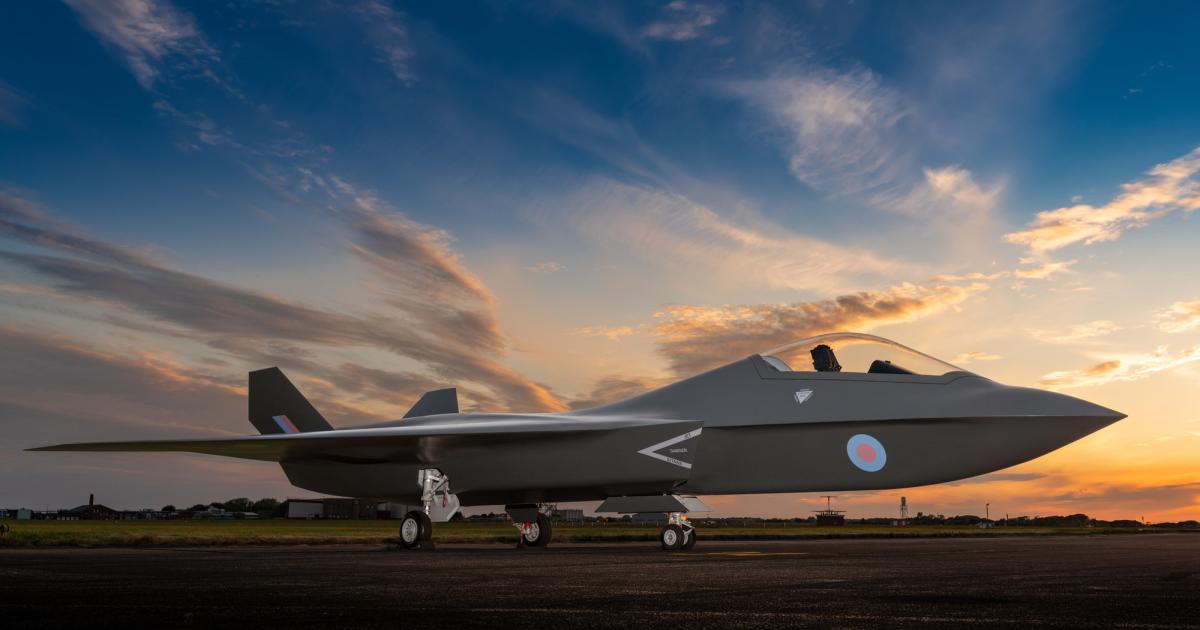 The Tempest promises to be a stealthy, sixth-generation fighter designed to allow for development and manufacturing in half the time and for half the cost of predecessors. (Image: BAE Systems)