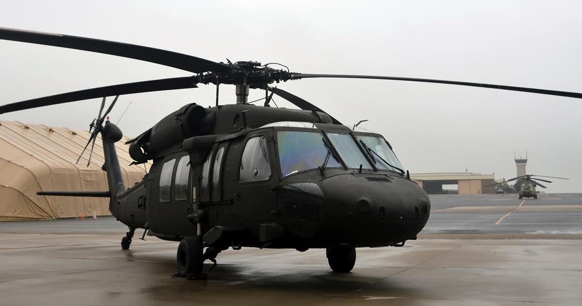 One of the first UH-60Vs is seen at Muir AAF, Pennsylvania, from where the ATU-B unit of the EAATS operates the type alongside UH-60Ls and UH-60Ms. (Photo: U.S. Army/Brad Rhen)