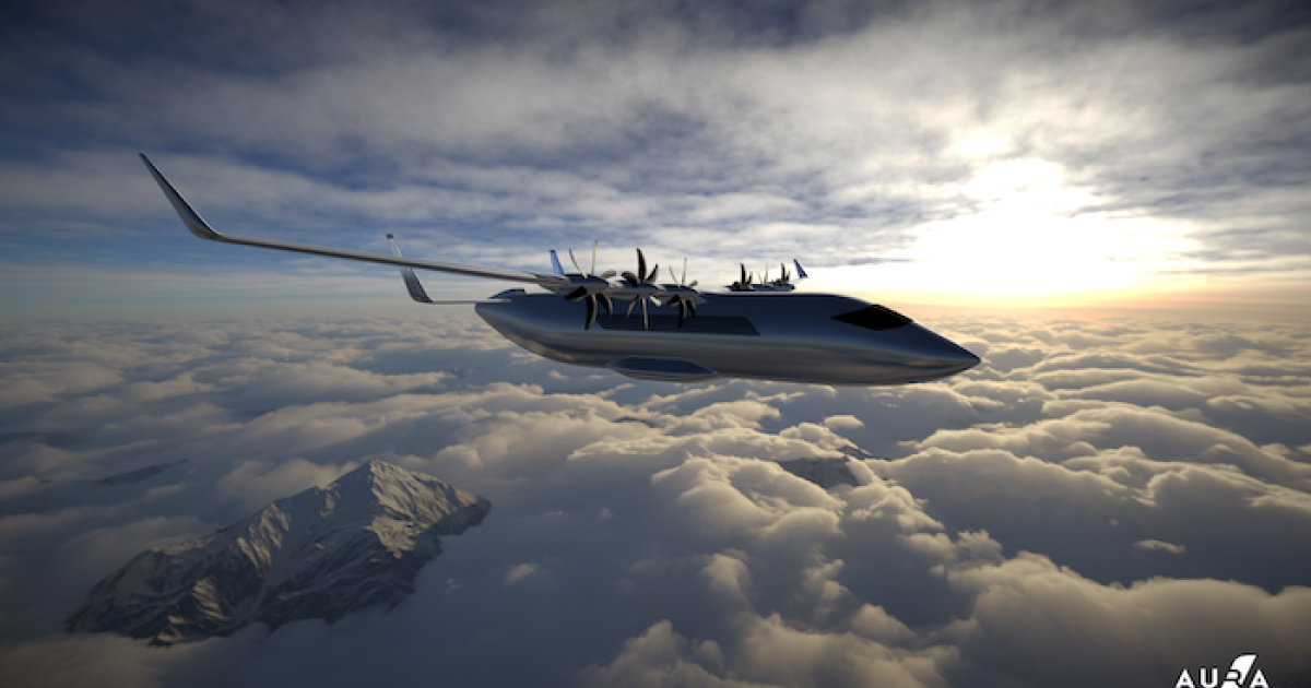 Aura Aero is developing a 19-seat hybrid electric regional airliner. (Image: Aura Aero)