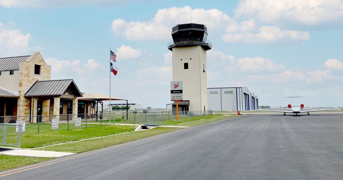 The airport-operated FBO at Texas' New Braunfels National Airport is now part of the Avfuel branded dealer network. The airport, which has seen rising traffic over the past several years, is planning to fast-track the funding and construction of a new FBO facility.