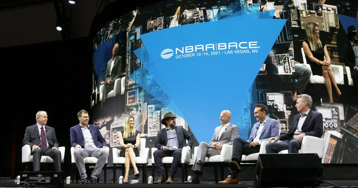 Panelists at the NBAA-BACE advanced air mobility keynote session agreed that noise will be the most important issue for public acceptance of future aerial transportation vehicles. 