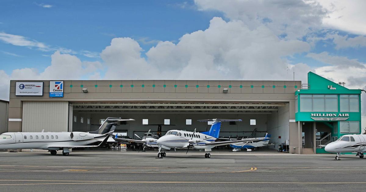 The current Million Air facility at San Juan's Fernando Luis Ribas Dominicci/Isla Grande Airport will be rebranded as the newest member of the growing Modern Aviation FBO chain once the sale of Million Air franchisee Hill Aviation is concluded by the end of the year.