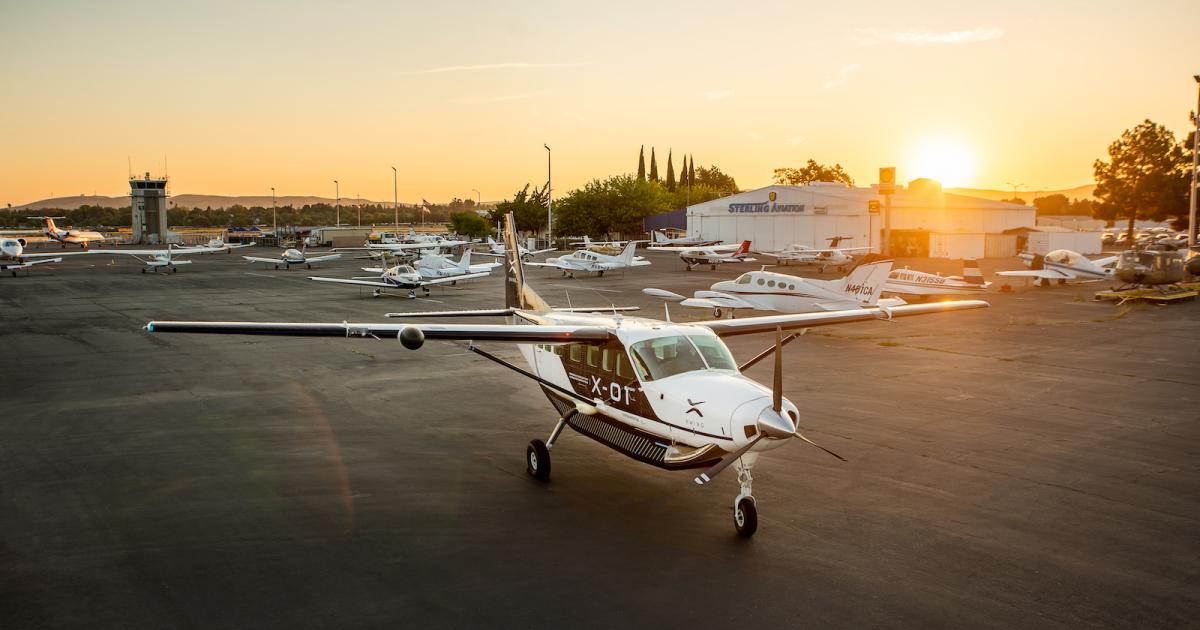 Xwing has been operating a Cessna Grand Caravan under an experimental license to test its autonomous flight control system that could now be installed on other Textron aircraft. (Photo: Xwing)