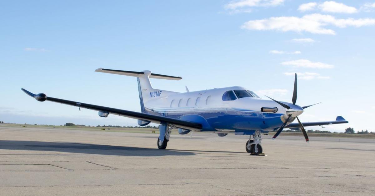 PlaneSense recently took delivery of its 75th PC-12, a milestone reached over 26 years The company, which turns over its fleet to keep down the average age, will have 38 of the model in service by the end of the year with six more on order for next year. (Photo: PlaneSense)