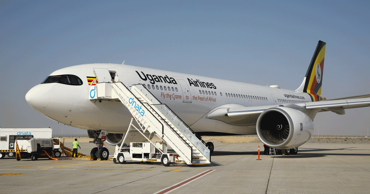 Uganda Airlines is now flying four weekly Entebbe-Dubai routes with its A330-800neos.