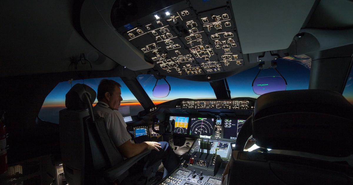 Collins Aerospace is tapping digital technology, including artificial intelligence, to gather and apply data to make airlines' flight operations more fuel-efficient in multiple ways. (Photo: Collins Aerospace)