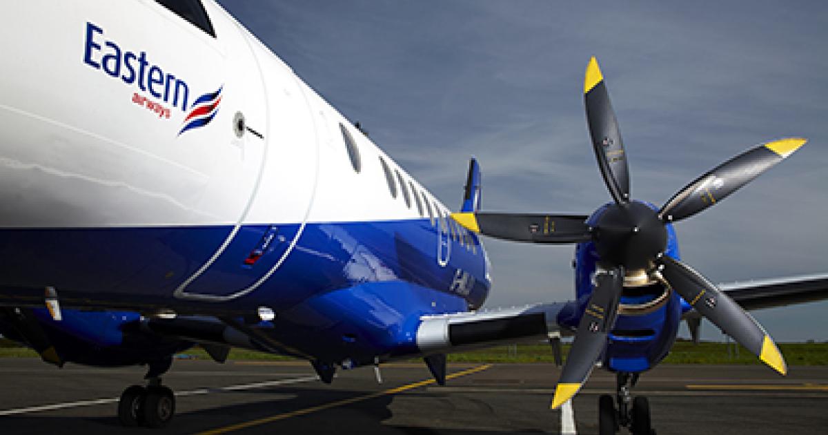 UK regional carrier Eastern Airways will operate the Newquay to London route under a public service obligation contract backed by government funding. (Photo: Eastern Airways)
