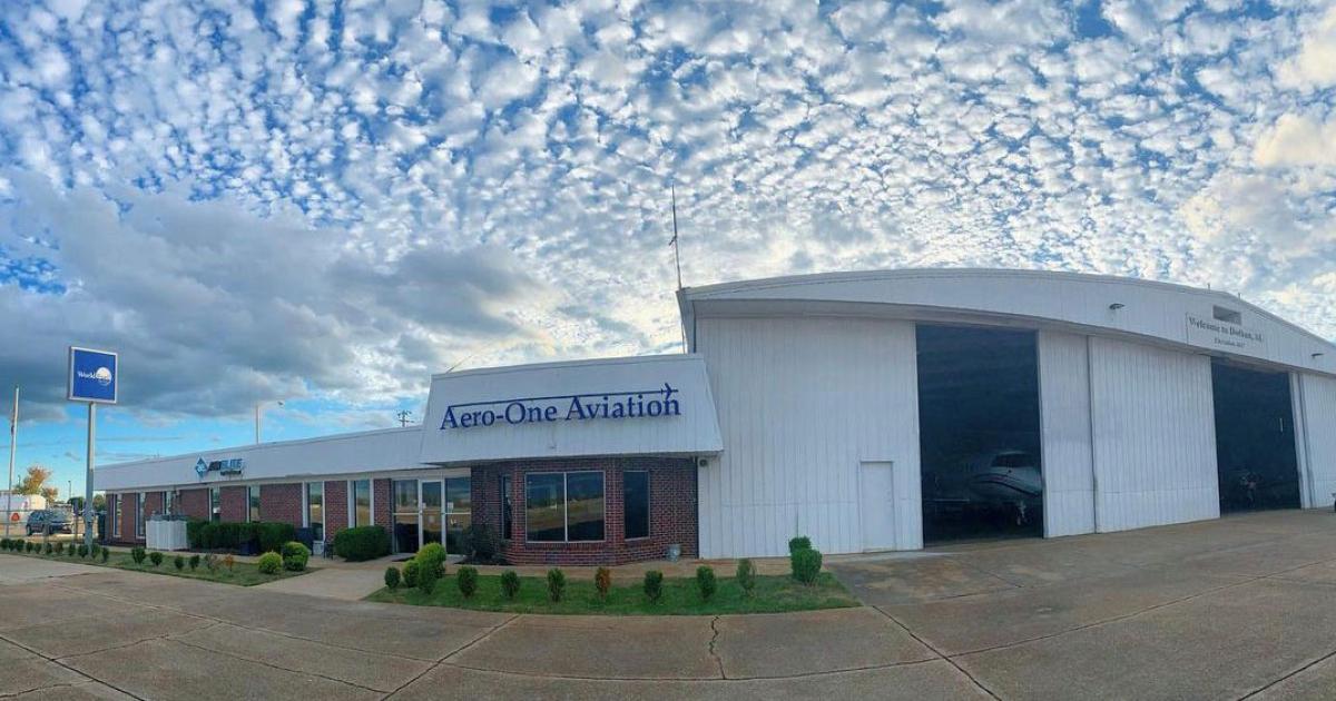 Established in 2010 at Alabama's Dothan Regional Airport, Aero-One Aviation now operates 130,000 sq ft of hangar space with another 15,000 on the way. (Photo: Aero-One Aviation)