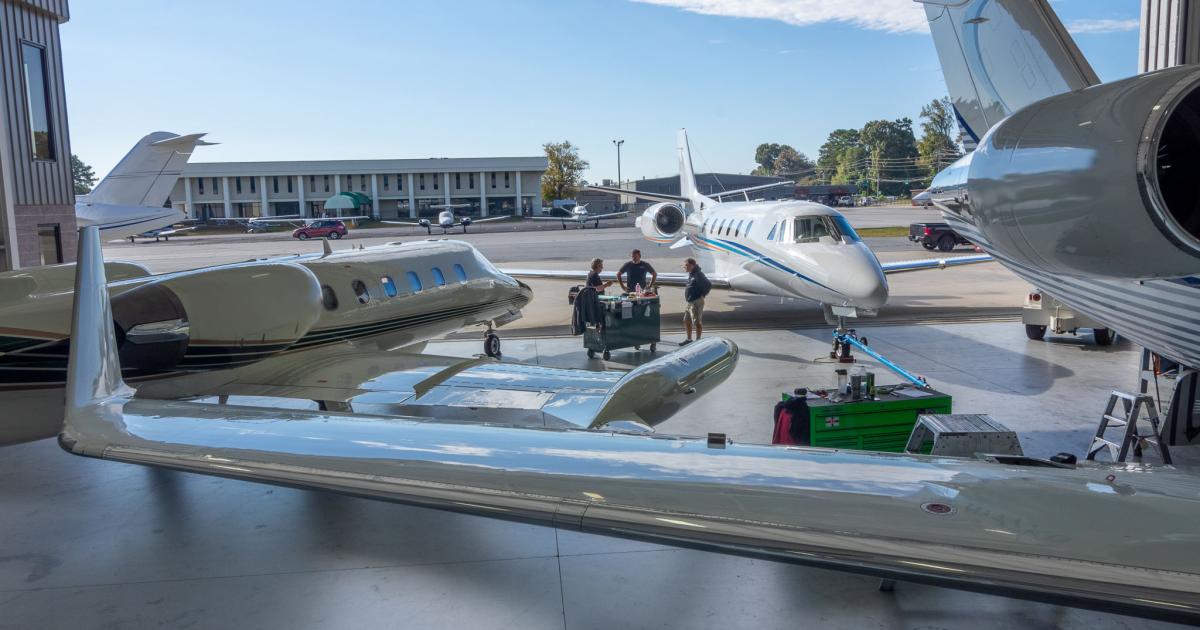 Elliott Aviation is now operating from a 40,000 sq ft facility at DeKalb-Peachtree Airport near Atlanta. (Photo: Elliott Aviation)