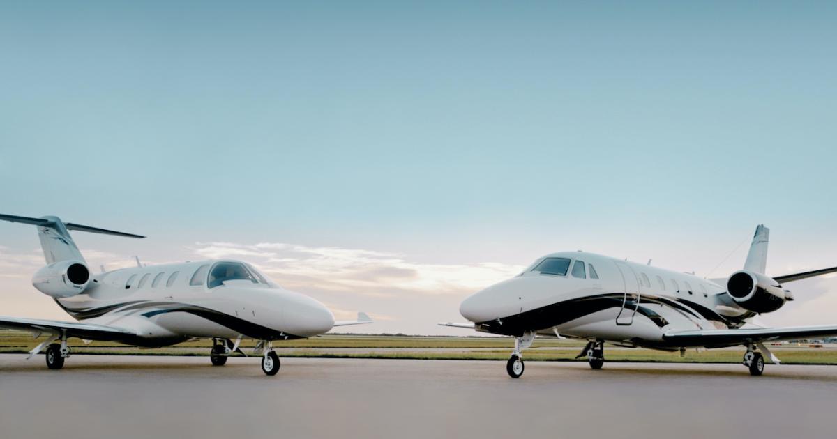 Textron Aviation introduced the Citation M2 Gen2 and XLS Gen2 at the 2021 NBAA-BACE in October. (Photo: Textron Aviation)