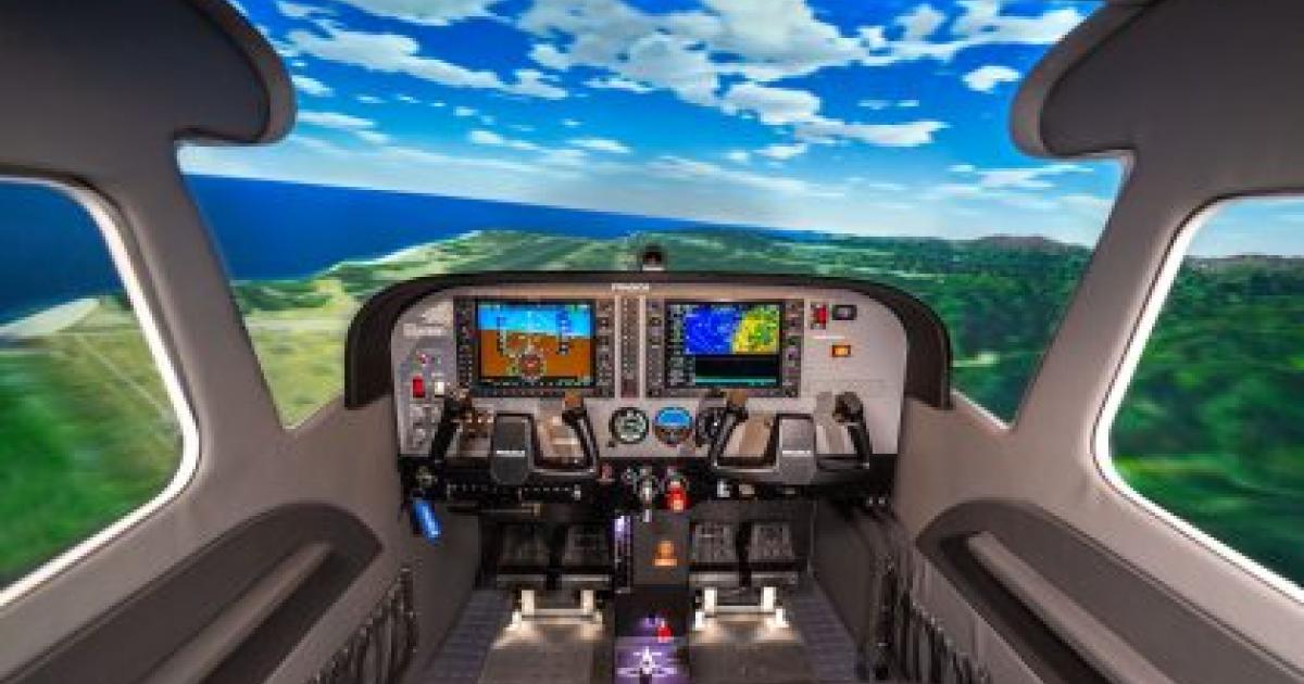 FlightSafety International's acquisition of Frasca International will give it a foothold in the light aircraft training sector in addition to bringing into the fold a company with which it is already partnered in a U.S. Navy training program. (Photo: Frasca International)
