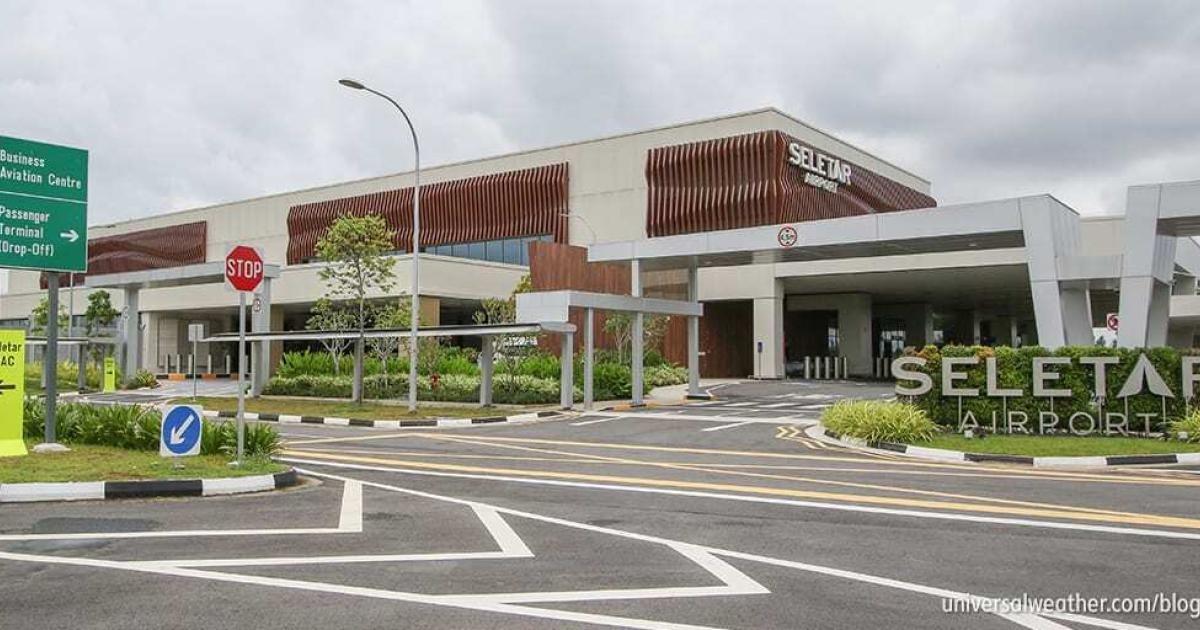 Seletar Airport saw aviation movements rebound in January, returning to 92 percent compared with the same period a year earlier. (Photo: Universal Aviation)