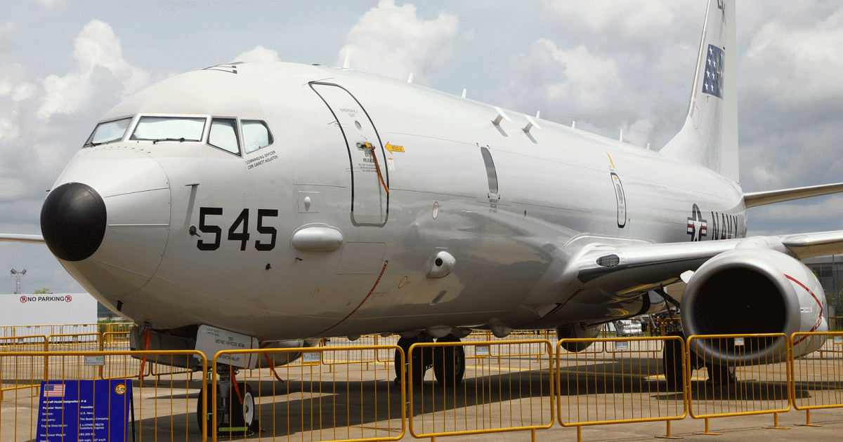 The Boeing P-8 Poseidon is replacing the P-3 Orion with the U.S. Navy. In the Asia-Pacific region it also flies with Australia and India, and has been ordered by New Zealand and South Korea. (Photo: David McIntosh)