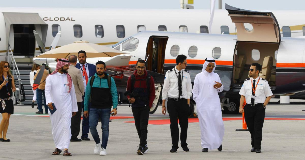 Due to the pandemic, the MEBAA show was last held in 2018, but it will take place in 2022 from December 6 to 8 at Dubai Al Maktoum International Airport in the United Arab Emirates. (Photo: David McIntosh)