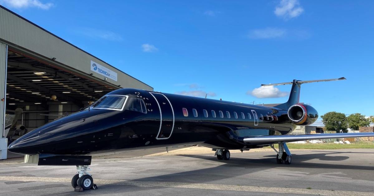 Signature TechnicAir has received EASA and the UK Civil Aviation Authority Part 145 approvals to expand its service capabilities on the Embraer 135/145/Legacy 600/650 regional and business jets. (Photo: Signature TechnicAir)