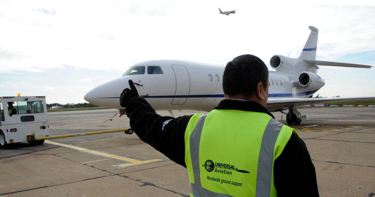 Beginning on June 1st, Universal Aviation at London-area RAF Northolt Airport will resume operating hours on weekends for the first time in five years. (Photo: Universal Aviation)