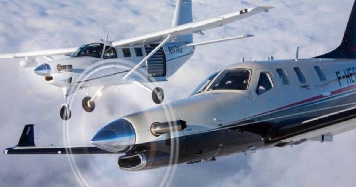 Daher is anticipating a possible record-breaking year in terms of deliveries of its single-engine TBM 900-series and Kodiak utility turboprops. (Photo: Daher)