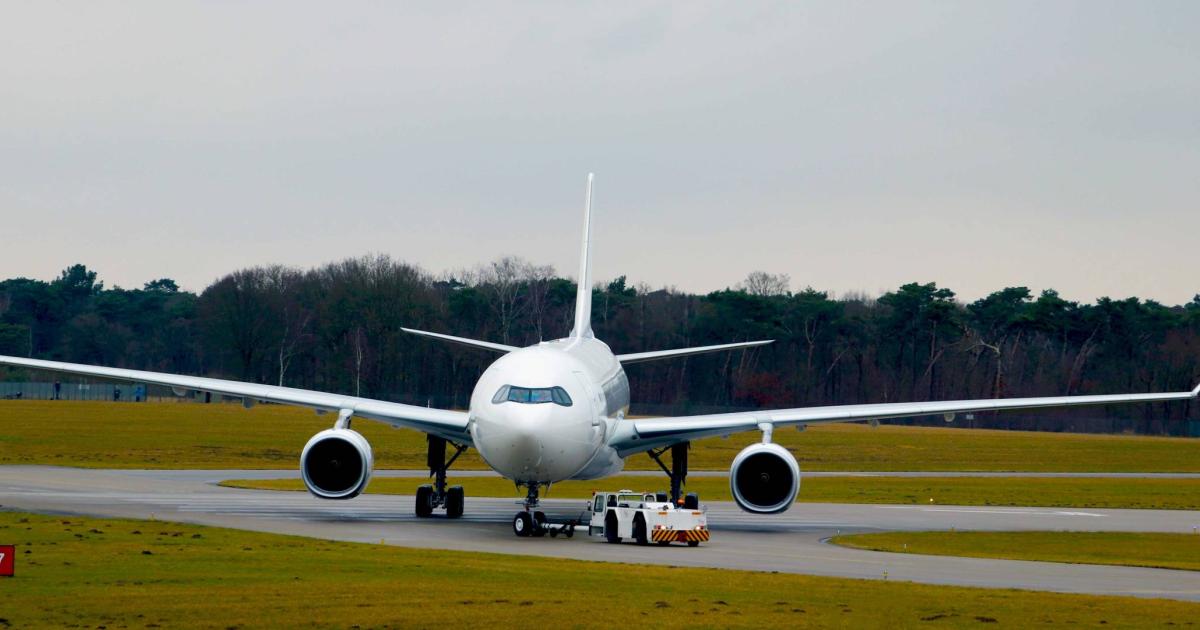 Completion of the first Airbus A330-300 to be VIP-configured is underway at Woensdrect Airport. (Photo: Fokker)