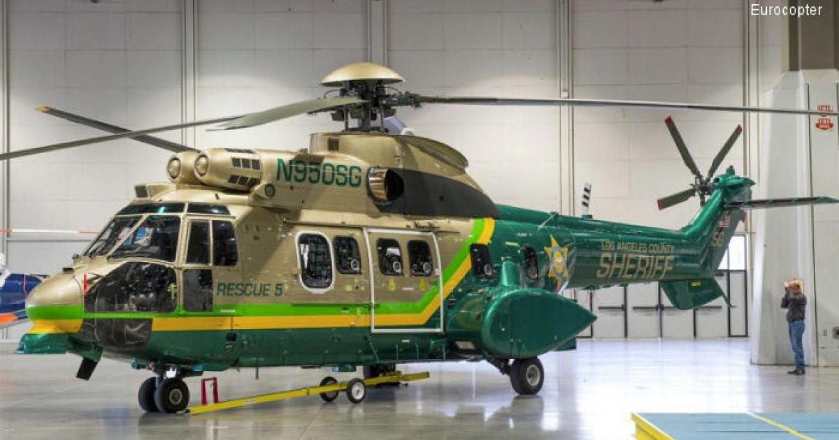 The Airbus Helicopters AS332 that crashed on March 19.