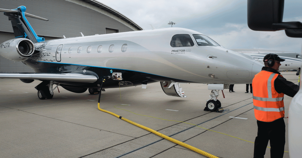 Embraer is encouraging operators of its aircraft to make regular use of sustainable aviation fuel while researching eventual 100 percent SAF capabilities.