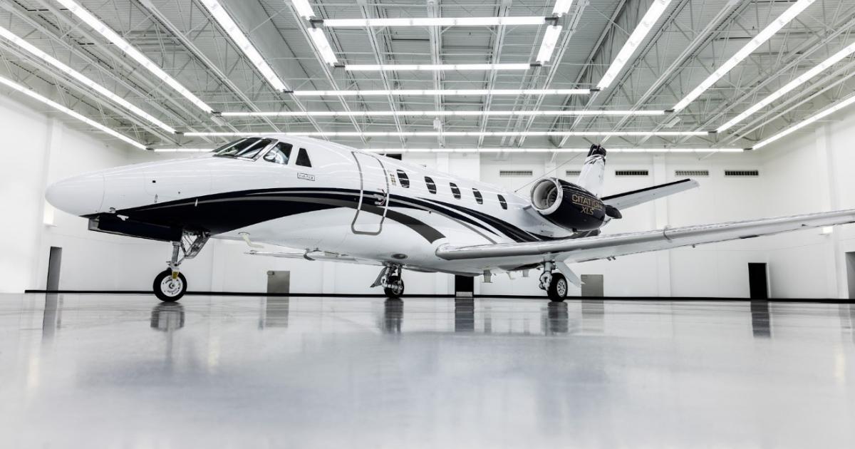 The Citation XLS Gen2 is the fourth variant of Textron Aviation's popular Model 560XL, which includes the Excel, XLS, and XLS+. (Photo: Textron Aviation)