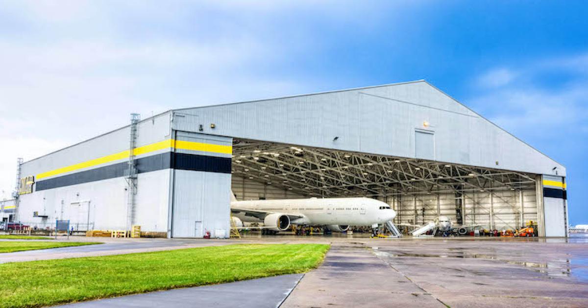 NIAR Werx's main MRO facility is located across from McConnell Air Force Base and aircraft supplier Spirit AeroSystems in Wichita. (Photo: National Institute for Aviation Research at Wichita State University)
